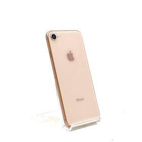 【全額返金保証】【最速発送】 iPhone 8 64GB ゴールド docomo SIMフリー 白ロム 動作確認済 85%