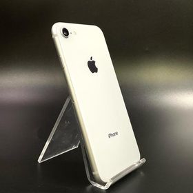 【全額返金保証】【最速発送】 iPhone 8 64GB ホワイト au SIMフリー 白ロム 動作確認済 69%
