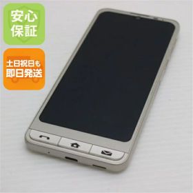 【中古】安心保証 美品 SoftBank シンプルスマホ6 A201SH シャンパンゴールド スマホ 白ロム 中古土日祝発送OK