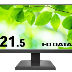 アイ・オー・データ機器 [LCD-A221DB] 「5年保証」3辺フレームレス&広視野角ADSパネル21.5型ワイド液晶 黒(可視領域21.45型)