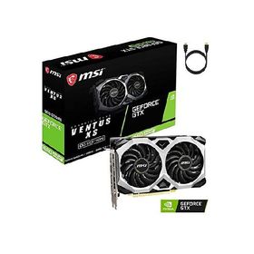 【並行輸入品】 MSI NVIDIA GeForce GTX 1660 Super Ventus XS VR Ready OC PCIe 3.0 Graphics Card Dual Fan 6GB GDDR6 HDCP Support DirectX 12 NVIDIA G-SYNC