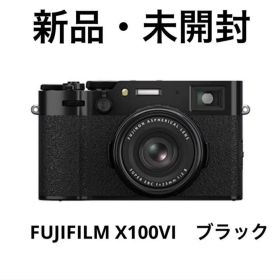 【即発送】 FUJIFILM X100VI 日本語 英語 ブラック フジフイルム