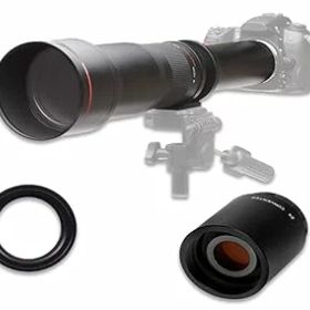【中古】(良い）650-1300mm 望遠ズームレンズ f/8 手動望遠レンズ Pentax K-S1 K-500 K-50 K-30 K5 IIs K-7 K-5 K-3 K-2 K-X K20D K10D K10D K10D K10D デジタル