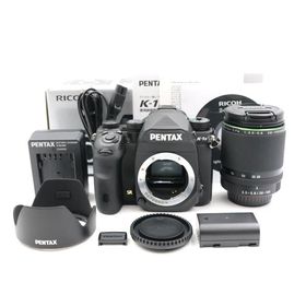 シャッター数375枚 PENTAX K-1 Mark II 28-105WR レンズキット ブラック フルサイズデジタル一眼レフカメラ 16007 ペンタックス