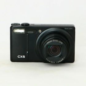【中古】 (リコー) RICOH CX5 ブラツク【中古カメラ コンパクトデジカメ】 ランク：B