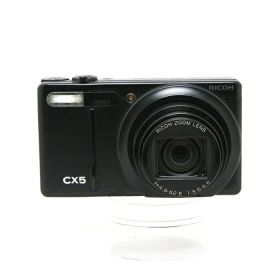 【中古】 (リコー) RICOH CX5 ブラツク【中古カメラ コンパクトデジカメ】 ランク：B