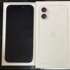 【美品】iPhone16plus 128GB ホワイト SIMフリー