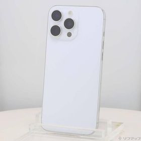 〔中古〕Apple(アップル) iPhone16 Pro Max 256GB ホワイトチタニウム MYWH3J／A SIMフリー〔262-ud〕