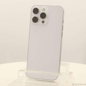 〔中古〕Apple(アップル) iPhone16 Pro Max 256GB ホワイトチタニウム MYWH3J／A SIMフリー〔269-ud〕