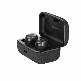Sennheiser(ゼンハイザー) MOMENTUM True Wireless 4 - 第4世代 ブラックグラファイト ワイヤレスイヤホン Bluetooth 5.4 クリアサウンド ノイズキャンセリング 30時間バッテリー 適応型ANC LE Audio Auracast