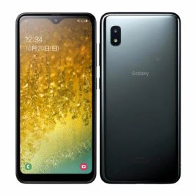 Galaxy A20 SCV46 ブラック SCV46SKV【J:COM版 SIMフリー】 SAMSUNG 当社3ヶ月間保証 中古 イオシス
