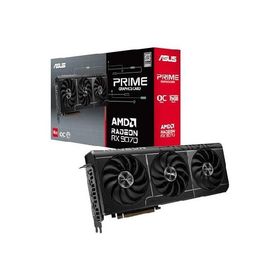 【並行輸入品】 ASUS Prime Radeon RX 9070 OCエディショングラフィックスカード (PCIe 5.0、HDMI/DP 2.1、2.5スロットデザイン、axialtechファン、デュアルボー