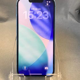 中古品 国内版 SIMフリー iPhone13 256GB ブルー色