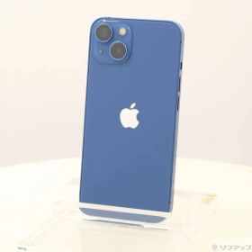 ソフマップ 〔中古品〕 iPhone13 128GB ブルー NLNG3J／A SIMフリー【368】