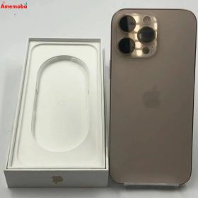 【中古】iPhone16 Pro Max 256GB デザートチタニウム MYWJ3J/A Apple版SI