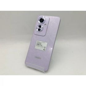 【中古】Oppo ymobile 【SIMフリー】 OPPO Reno11 A コーラルパープル 8GB 128GB【町田】保証期間1ヶ月【ランクA】