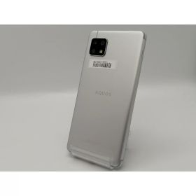 【中古】SHARP 国内版 【SIMフリー】 AQUOS sense4 シルバー 4GB 64GB SH-M15【大須アメ横】保証期間1ヶ月【ランクB】