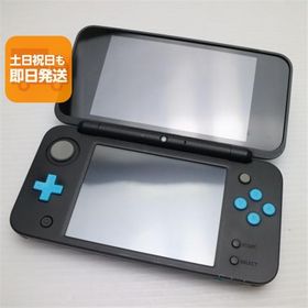 良品中古 NEWニンテンドー2DS LL ブラック×ターコイズ 即日発送 2DS NINTENDO 本体 あすつく 土日祝発送OK
