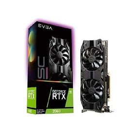 【並行輸入品】 EVGA GeForce RTX 2060 XC ウルトラゲーム 6GB GDDR6 デュアルHDBファン グラフィックスカード SC Ultra 06G-P4-2067-KR