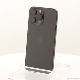 (中古)Apple iPhone14 Pro Max 128GB スペースブラック MQ963J/A SIMフリー(198-ud)