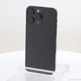 (中古)Apple iPhone14 Pro Max 128GB スペースブラック MQ963J/A SIMフリー(258-ud)