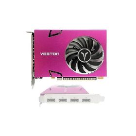【並行輸入品】 YOVDA Yeston GT730 グラフィックスカード NVIDIA 4GB 128ビット DDR3 993/1600MHz マルチスクリーン グラフィックスカード 分割画面対応 10ビッ