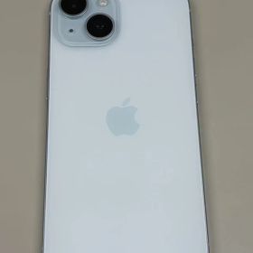 美品 電池89%SIMフリー iPhone15 128GB ブルー
