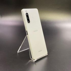 【最速発送】 Xperia 10 IV 128GB ホワイト系 docomo SIMフリー SO-52C 白ロム【難有】