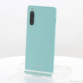 〔中古〕SONY(ソニー) Xperia 10 IV 128GB ミント SO-52C docomo SIMフリー〔349-ud〕