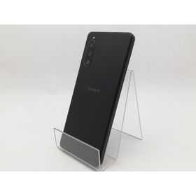 【中古】SONY docomo 【SIMフリー】 Xperia 10 IV ブラック 6GB 128GB SO-52C【ECセンター】保証期間１ヶ月【ランクC】