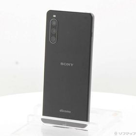 〔中古〕SONY(ソニー) Xperia 10 IV 128GB ブラック SO-52C docomo SIMフリー〔368-ud〕