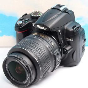 ニコン Nikon D5000⭐️スマホに転送OK⭐️自撮りラクラク⭐️即日発送
