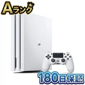 【中古】 SONY PlayStation 4 Pro 1TB CUH-7200BB02 本体 グレイシャー・ホワイト プレステ4 プレイステーション4 PS4 4K HDR 高画質 徹底除菌清掃済 高品質 白 人気 ゲーム機 おすすめ プレゼント 送料無料 迅速配送 翌日配送 整備済み ぷれすて4 中古 180日保証