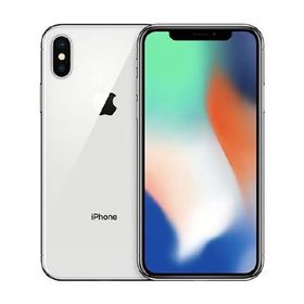 iPhoneX[64GB] docomo シルバー【安心保証】
