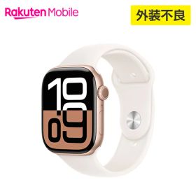 【値下げ / 訳あり品（外装不良）】【条件達成で3300ポイント】 Apple Watch Series 10 ローズゴールドアルミニウムケースとライトブラッシュスポーツバンド ケースサイズ：42mm GPS＋Cellularモデル 国内正規品 認定販売店 純正 Apple アップル