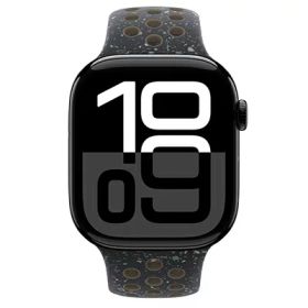 Apple Apple Watch Series10 46mm GPSモデル MWX13J/A+MYL73FE/A A2999【ジェットブラックアルミニウムケース/ミッドナイトスカイNikeスポーツバンド】 [中古] 【当社3ヶ月間保証】 イオシス