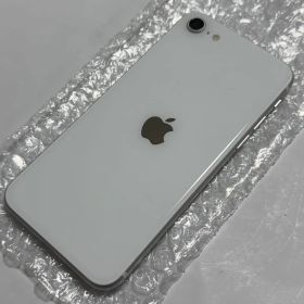 ★iPhone SE 第2世代 128GB ホワイト SIMフリー 中古美品④★
