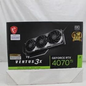 中古 MSI GeForce RTX 4070 Ti VENTUS 3X 12G OC (RTX4070Ti 12GB) 154205 状態： B:良品