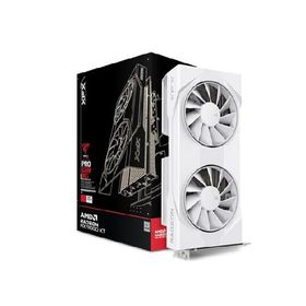 【並行輸入品】 XFX Swift AMD Radeon RX 9060 XT OC ホワイト ゲーミングエディション 8GB GDDR6 HDMI 2xDP AMD RDNA 4 RX 9060XT RX-96TSW8GWQ付き