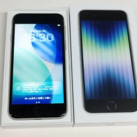 【SIMフリー】iPhone SE 第3世代/A2782/128GB/スターライト〈MMYG3J/A〉(4)