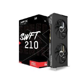 【並行輸入品】 XFX Speedster SWFT210 Radeon RX 7600XT CORE ゲーミンググラフィックスカード 16GB GDDR6 HDMI 3xDP AMD RDNA 3 RX-76TSWFTFP