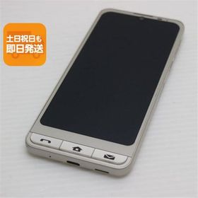 美品 SoftBank シンプルスマホ6 A201SH シャンパンゴールド スマホ 白ロム 中古 あすつく 土日祝発送OK