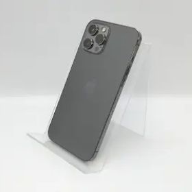 【中古】Apple au 【SIMロック解除済み】 iPhone 12 Pro Max 128GB グラファイト MGCU3J/A【京都】保証期間１ヶ月【ランクB】