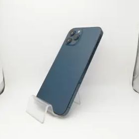 【中古】Apple 国内版 【SIMフリー】 iPhone 12 Pro Max 256GB パシフィックブルー MGD23J/A【新宿】保証期間１ヶ月【ランクA】