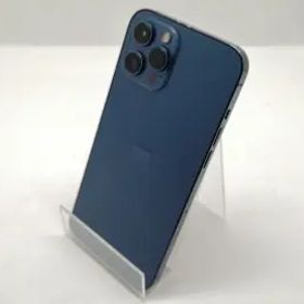 【中古】Apple 国内版 【SIMフリー】 iPhone 12 Pro Max 256GB パシフィックブルー MGD23J/A【宇田川】保証期間１ヶ月【ランクB】