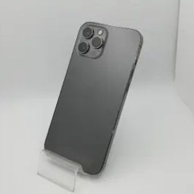 【中古】Apple SoftBank 【SIMロック解除済み】 iPhone 12 Pro Max 256GB グラファイト MGCY3J/A【新橋烏森通り】保証期間１ヶ月【ランク