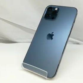 【中古】Apple docomo 【SIMロック解除済み】 iPhone 12 Pro Max 256GB パシフィックブルー MGD23J/A【札幌】保証期間１週間【ランクC】