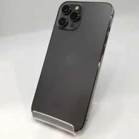 【中古】Apple au 【SIMロック解除済み】 iPhone 12 Pro Max 256GB グラファイト MGCY3J/A【浜松駅前】保証期間１ヶ月【ランクB】