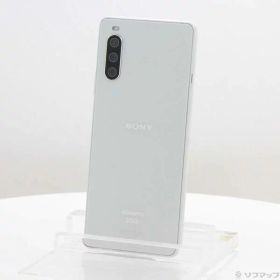 【中古】SONY(ソニー) Xperia 10 III 128GB ホワイト SO-52B docomoロック解除SIMフリー 【371-ud】