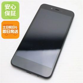 【中古】 美品 702SH AQUOS sense basic ブラック スマホ 本体 白ロム 中古 土日祝発送OK
